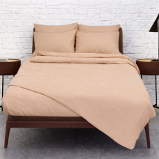 Σεντόνι μονόχρωμο flat χωρίς λάστιχο 170X260 χρώμα μπεζ