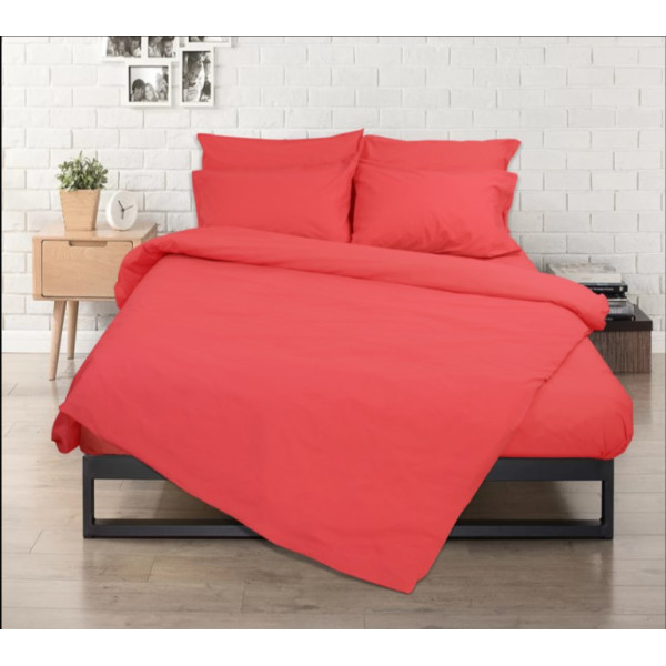 Σεντόνι flat μονόχρωμο 160x250 σχ. Rainbow μονό coral Σεντόνι flat μονόχρωμο 160x250 σχ. Rainbow μονό coral