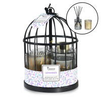 ΑΡΩΜΑΤΙΚΟ ΣΕΤ ΔΩΡΟΥ ΚΕΡΙ ΚΑΙ DIFFUSER ΜΕ ΣΤΙΚ No998001 lavanda