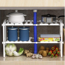 Ραφιέρα για ντουλάπι νεροχύτη 2 θέσεων 50x70