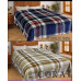 Κουβέρτα καρό Σχ.Marley 490 gsm 100% polyester Beige 150x220cm