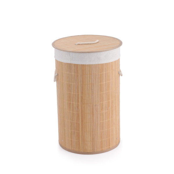 Viosarp Καλάθι Απλύτων Bamboo Στρόγγυλο 48L NoBA1315
