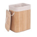 Viosarp Καλάθι Απλύτων Bamboo Ορθογώνιο 60L NoBA1306