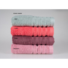 Πετσέτα  πενιέ  Σx. Olympus 550 gsm 100% cotton Coral 50x90cm