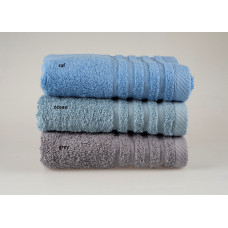 Πετσέτα  πενιέ  Σx. Olympus 550 gsm 100% cotton Grey 50x90cm