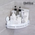 Bathlux Γωνιακή Επιτοίχια Ραφιέρα 30163