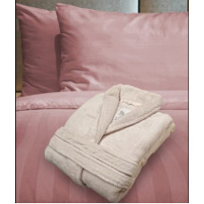 Ρόμπα βελούδινη φλάνελ μπεζ  L, XL  SUPER  OFFER!!!