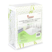 ΚΑΛΥΜΜΑ ΠΡΟΣΤΑΤΕΥΤΙΚΟ ΣΤΡΩΜΑΤΟΣ 100% ΑΔΙΑΒΡΟΧΟ ΑΠΟ BAMBOO 3D AIR FABRIC 180x200+30cm ΝοNL19907-3