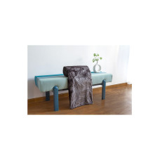 Κουβερτάκι ριχτάρι  flannel με ανάγλυφο σχέδιο 160Χ220 γκρι