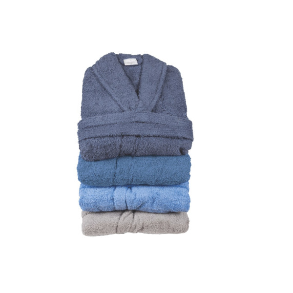 Μπουρνούζι κουκούλα ενηλίκων σχ. Fresh 450gsm 100% cotton Denim M-XL Μπουρνούζι κουκούλα ενηλίκων σχ. Fresh 450gsm 100% cotton Denim M-XL