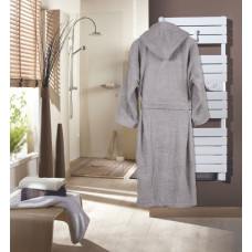 Μπουρνούζι κουκούλα ενηλίκων σχ. Fresh 450gsm 100% cotton Grey 