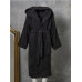 Μπουρνούζι κουκούλα ενηλίκων σχ. Fresh 450gsm 100% cotton Black M-XXL Μπουρνούζι κουκούλα ενηλίκων σχ. Fresh 450gsm 100% cotton Black M-XXL