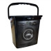Κουτί πλαστικό αποθήκευσης απορρυπαντικού πλυντηρίου 2351 TNS μαύρο 6lt