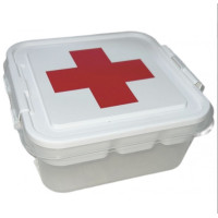 Πλαστικό κουτί φαρμακείου 25x26cm G610-RC TNS