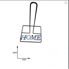 Βάση - stand για χαρτί κουζίνας μαύρη σχ. Home