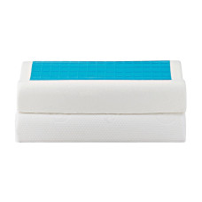 Beauty Home Μαξιλάρι ύπνου Gel Memory Foam Art 4028 Μέτριο 58x38x12 Λευκό