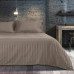 Beauty Home Σετ παπλωματοθήκη υπέρδιπλη Art 1530 Stripe σε 7 αποχρώσεις 240x250  Μόκα