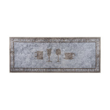 Beauty Home Πατάκι κουζίνας 9019 60x160 Γκρι,Μπεζ