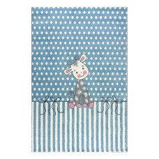 Beauty Home Χαλί Yolo Art 9504  133x190 Γαλάζιο