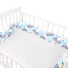 Beauty Home Βρεφική πάντα κούνιας Art 5172  18x220 Γαλαζιο,Μέντα
