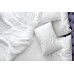 Beauty Home Παπλωματοθήκη Ξενοδοχείου υπέρδιπλη Lucid Art Ε1036 Percale CVC 80%Cot-20%Pol 230x245+40 Λευκό