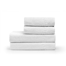 Beauty Home Πετσέτα Μπάνιου Ξενοδοχείου Gentle 500gsm Greek Border Art Ε3009 100% Cotton 70x140 Λευκό