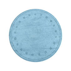 Beauty Home Ροτόντα βαμβακερή Cottony Art 9554 120x120  Σιέλ