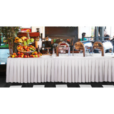 Beauty Home Ροτόντα επαγγελματική Solid Art Ε8012 Φ300 σε 2 χρώματα  Λευκό