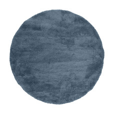 Beauty Home Ροτόντα 133x133 Fluffie Art 9611 D. Blue Μπλε