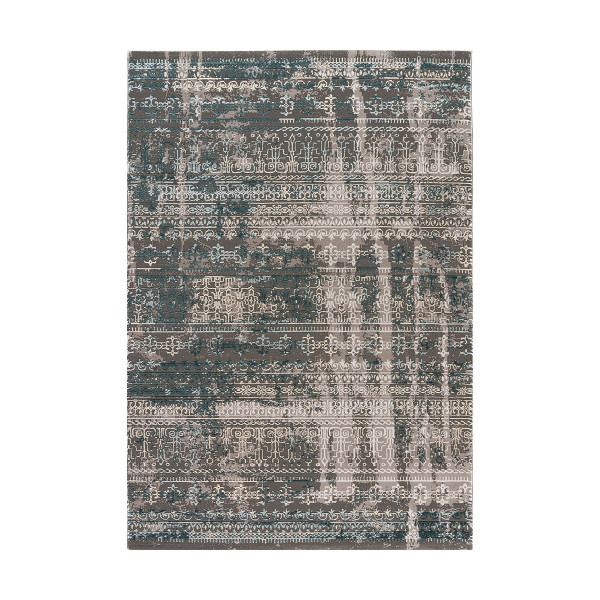 Beauty Home Χαλί Stylish Art 9421 140x190 Γκρι,Πετρόλ