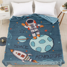 Beauty Home Κουβέρτα μονή Art 6167 160x220 Μπλε