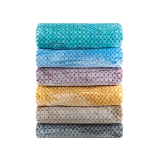 Beauty Home Κουβέρτα μονόχρωμη υπέρδιπλη Art 11000 σε 6 αποχρώσεις 220x240  Βεραμάν