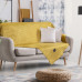 Beauty Home Ριχτάρι Διθέσιο Velvety Art 8412 180x250 Ώχρα