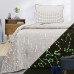 Beauty Home Κουβέρτα μονή φωσφορίζουσα Flash Art 6252 160x220 Γκρι