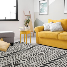 Beauty Home Χαλί βαμβακερό Cocotton 9232 125x180 Γκρι,Ανθρακίτης