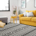 Beauty Home Πατάκι βαμβακερό Cocotton 9232 75x150 Γκρι,Ανθρακίτης