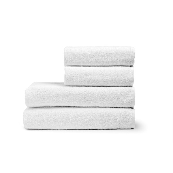 Beauty Home Πετσέτα Προσώπου Ξενοδοχείου Comfy Art Ε3029 500gsm 100% Cotton 50x100 Λευκό