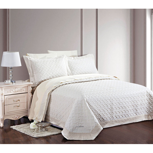 Beauty Home Νυφική βαλίτσα σετ 7 τμχ Phebe Art 1194  230x250 Εκρού