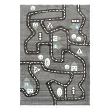 Beauty Home Χαλί Yolo Art 9579 133x190 Γκρι