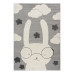 Beauty Home Χαλί Loop Art 9557 160x230 Grey White Γκρι Λευκό