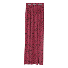 Beauty Home Κουρτίνα με 8 μεταλλικούς κρίκους Art 6185 The Batman 180x250 Κόκκινο