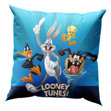 Beauty Home Μαξιλάρι με γέμιση Art 6188 Looney Tunes 40x40 Μπλε