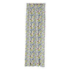 Beauty Home Κουρτίνα με 8 μεταλλικούς κρίκους Art 6190 Tweety 180x250 Εμπριμέ