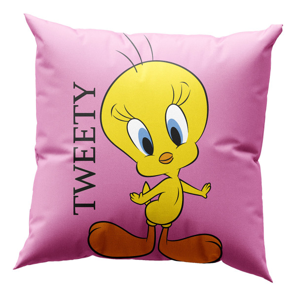 Beauty Home Μαξιλάρι με γέμιση Art 6190 Tweety 40x40 Ροζ