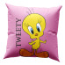 Beauty Home Μαξιλάρι με γέμιση Art 6190 Tweety 40x40 Ροζ