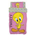 Beauty Home Σετ παπλωματοθήκη μονή Art 6190 Tweety 165x250 Ροζ