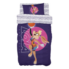 Beauty Home Σετ σεντόνια μονά Art 6193 Space Jam Lola 165x250 Εμπριμέ