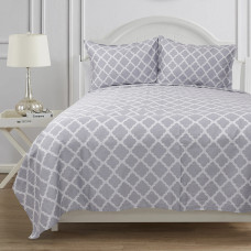 Beauty Home Σετ πάπλωμα υπέρδιπλο Fairmont Art 12005 220x240 Εμπριμέ