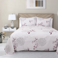 Beauty Home Σετ κουβερλί υπέρδιπλo Conrad Art 12007 220x240 Εμπριμέ