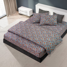 Beauty Home Σετ παπλωματοθήκη φανελένια υπέρδιπλη Mornos Art 11182 230x250 Εμπριμέ